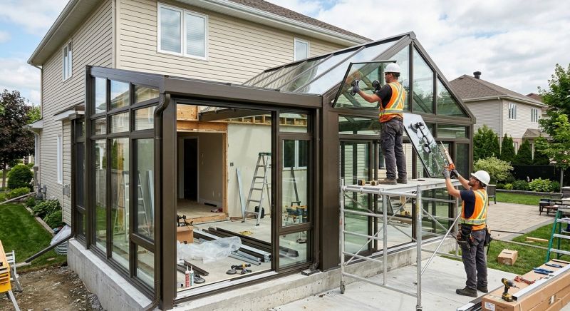 Four Season Room Installation in Asheville, NC